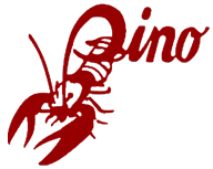 Ristorante di pesce Viareggio – logo Ristorante Da Pino con aragosta